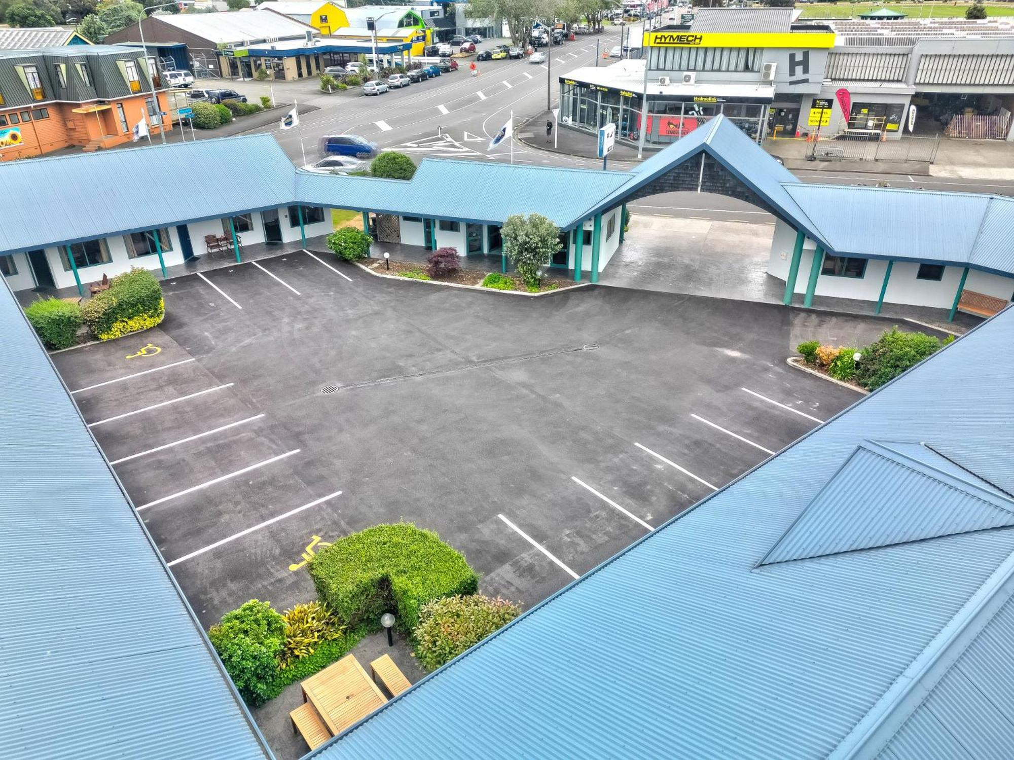 Asure Cooks Gardens Motor Lodge Whanganui Eksteriør billede